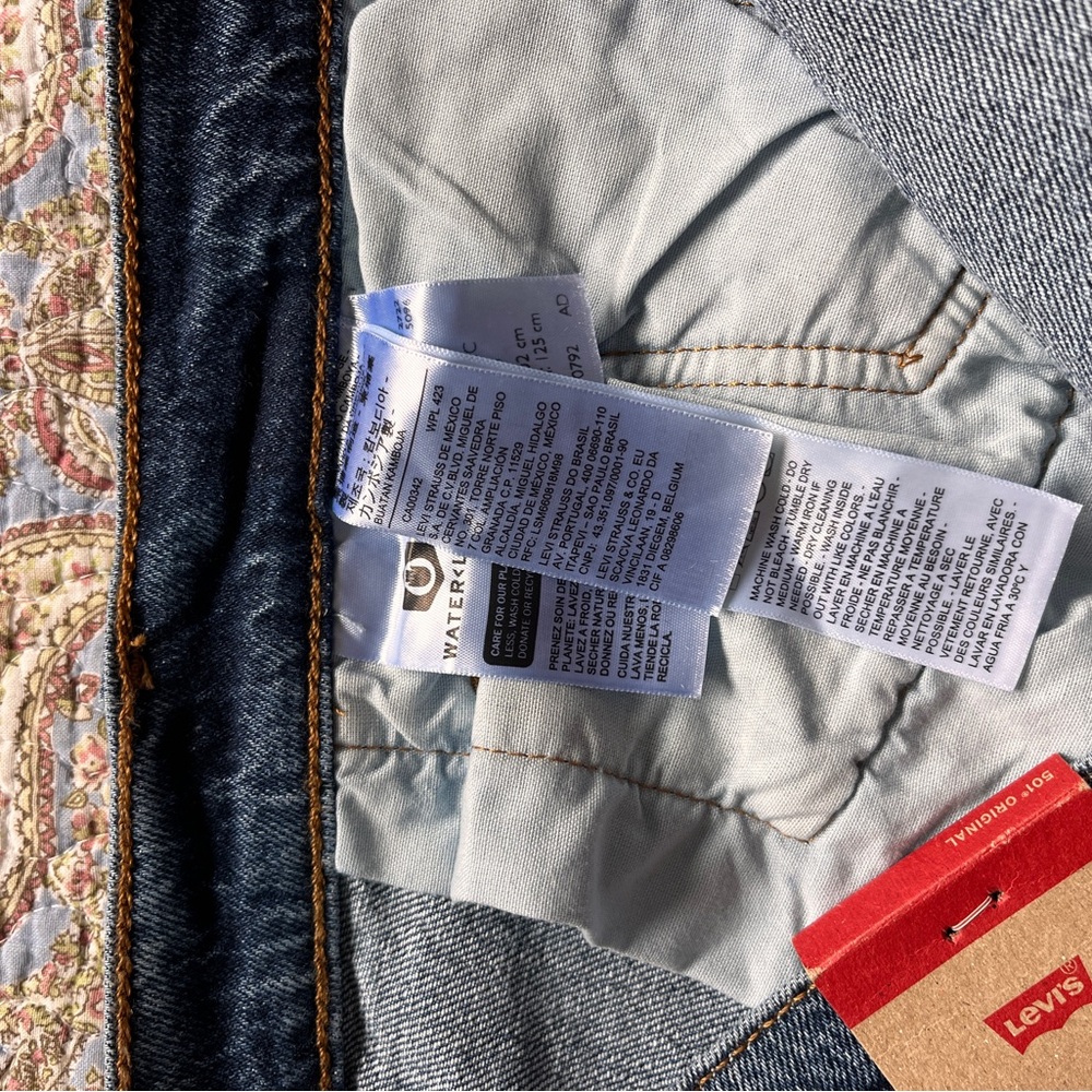 Levi's Blue Jeans 501 with Classic Style - Picture 10 of 10